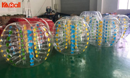 show zorb ball to family members